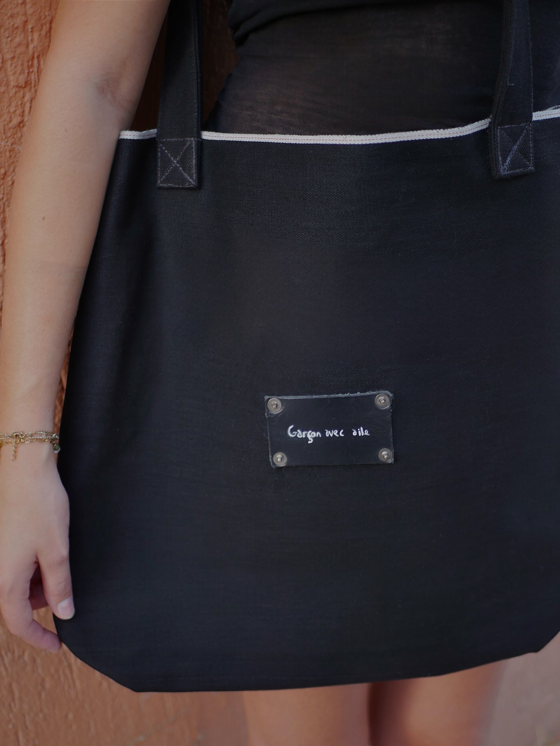 Le sac Garçon avec elle et lui